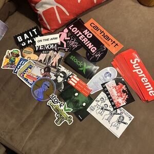 Supreme Hype Sticker Lot 60+ Rare authentic
